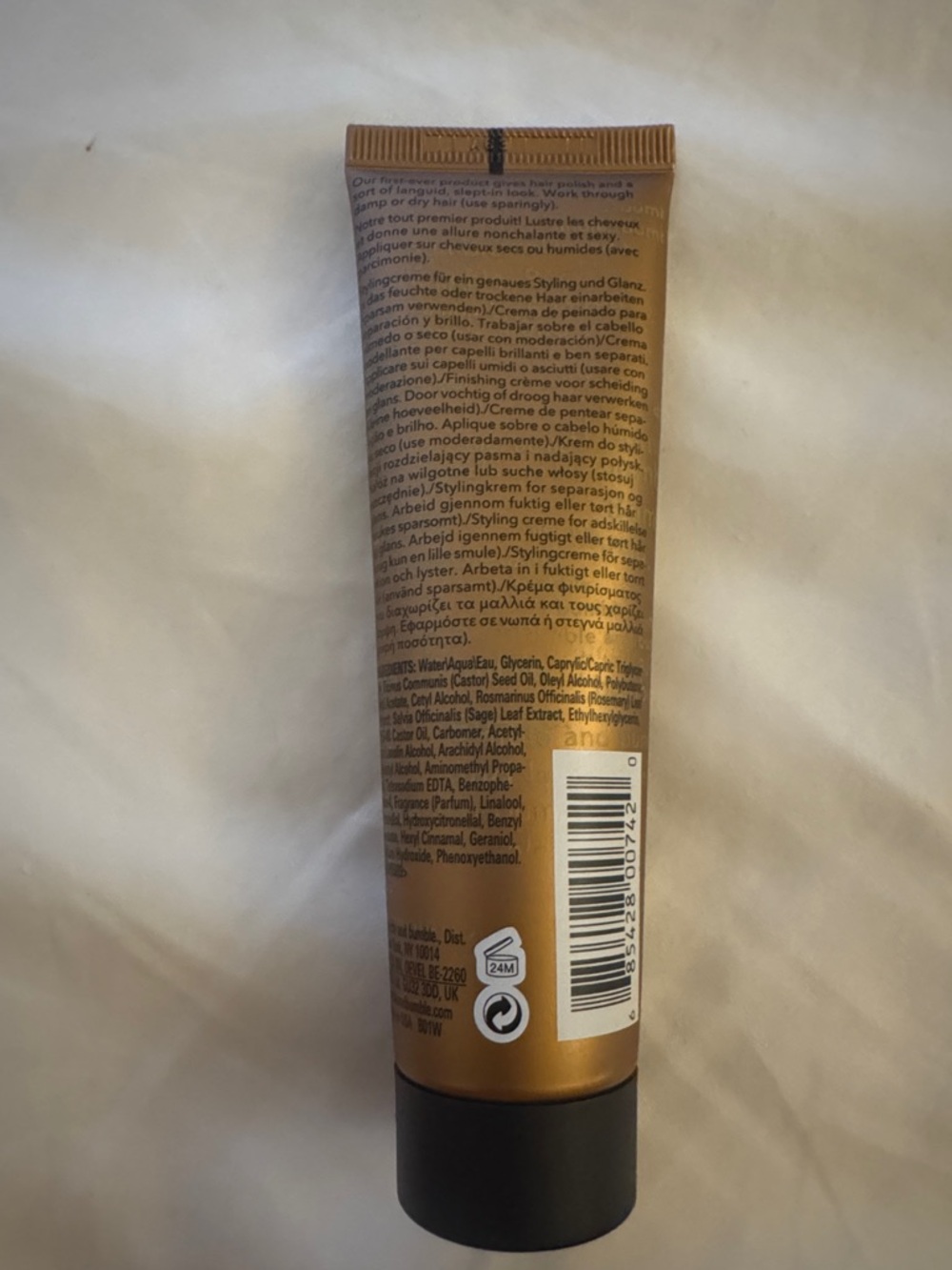 Bumble and bumble Brilliantine Styling Creme - Bronze and Black Tube - Picture 2 of 2